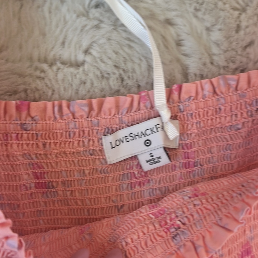 LoveShackFancy Pink Floral Maxi Dress - Picture 3 of 6